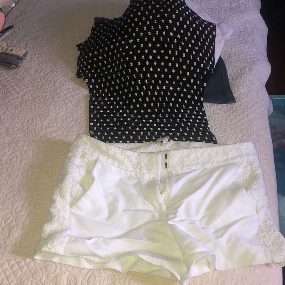 LOFT White Women's Shorts